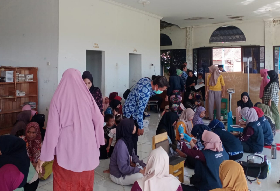 Pemdes Gapuk dan Puskesmas Dasan Tapen Perkuat Kolaborasi Tracing TBC Terintegrasi dan Cek Kesehatan Gratis