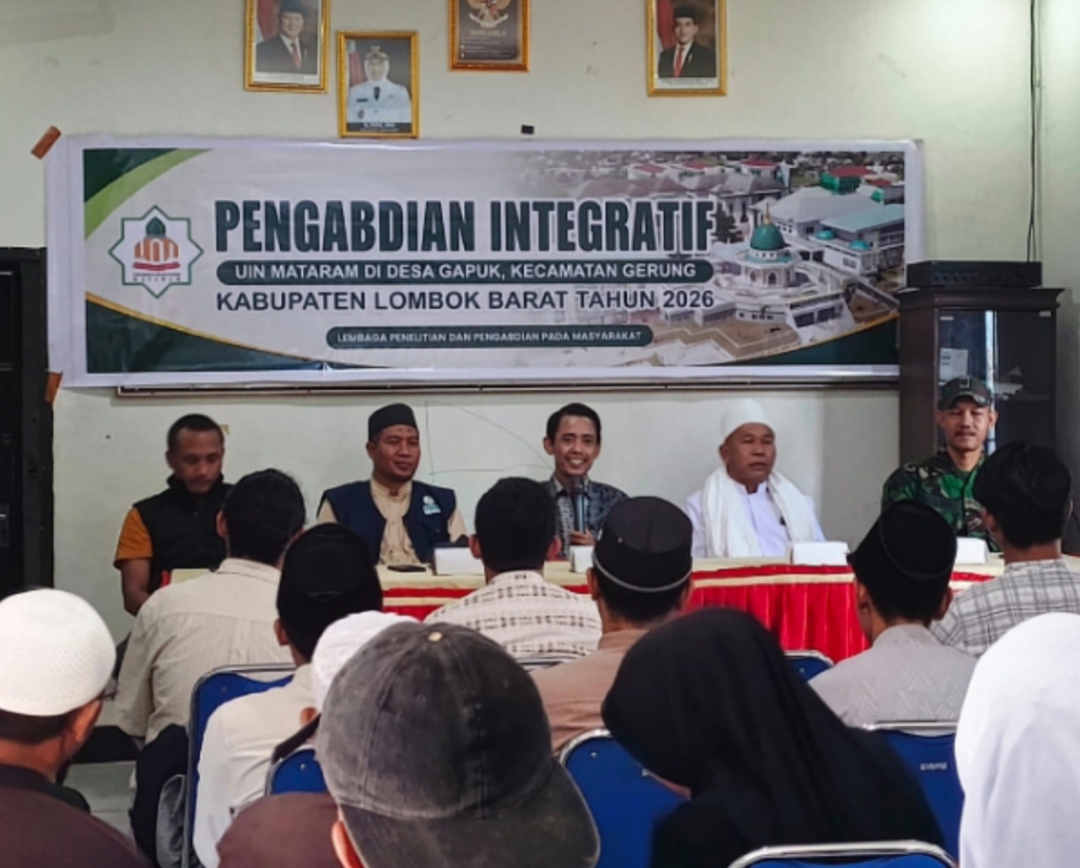 Pengabdian Integratif UIN Mataram Resmi Dimulai, Desa Gapuk Disiapkan Menjadi Desa Percontohan