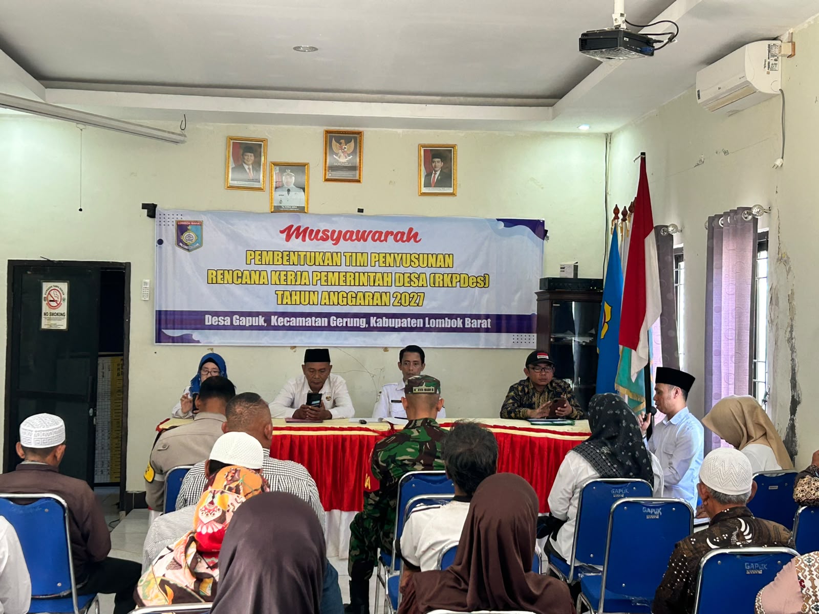 Musyawarah Desa Gapuk Sepakati Tim Penyusun RKPDes 2027, Infrastruktur dan SDM Jadi Fokus

