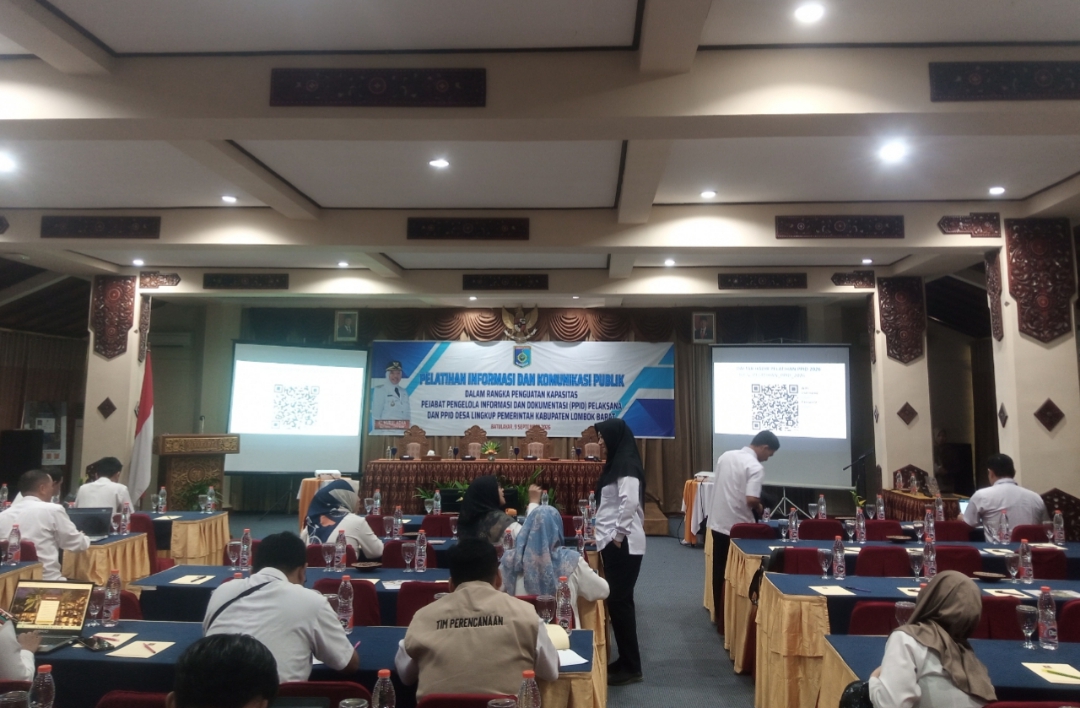 Jelang Pelatihan PPID, 10 Kecamatan se-Lombok Barat Bersiap Ikuti Penguatan Kapasitas Informasi Publik