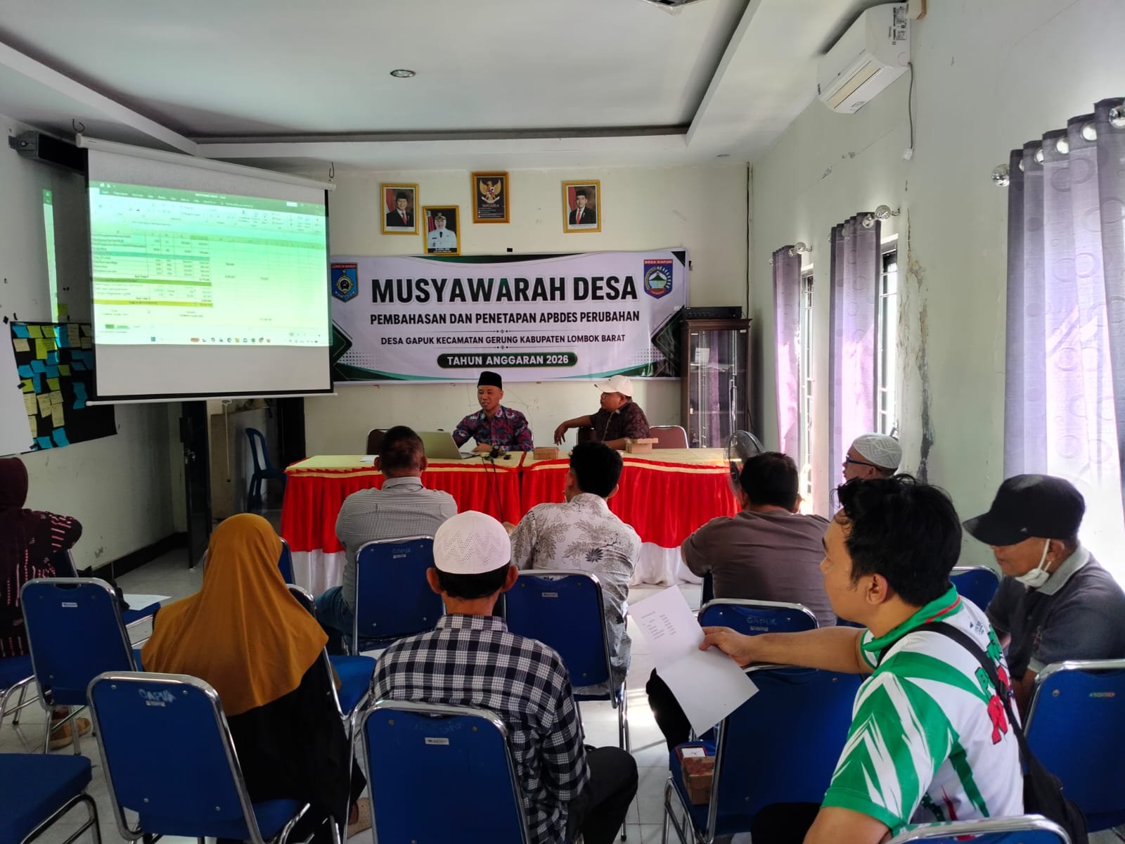 Musdes APBDes Perubahan 2026 Digelar, Pemdes Gapuk Serap Aspirasi Masyarakat