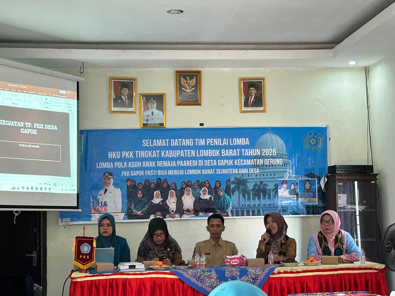 Tim Penilai HKG PKK Sambangi Desa Gapuk, PAAREDI Soroti Pola Asuh Anak di Era Digital