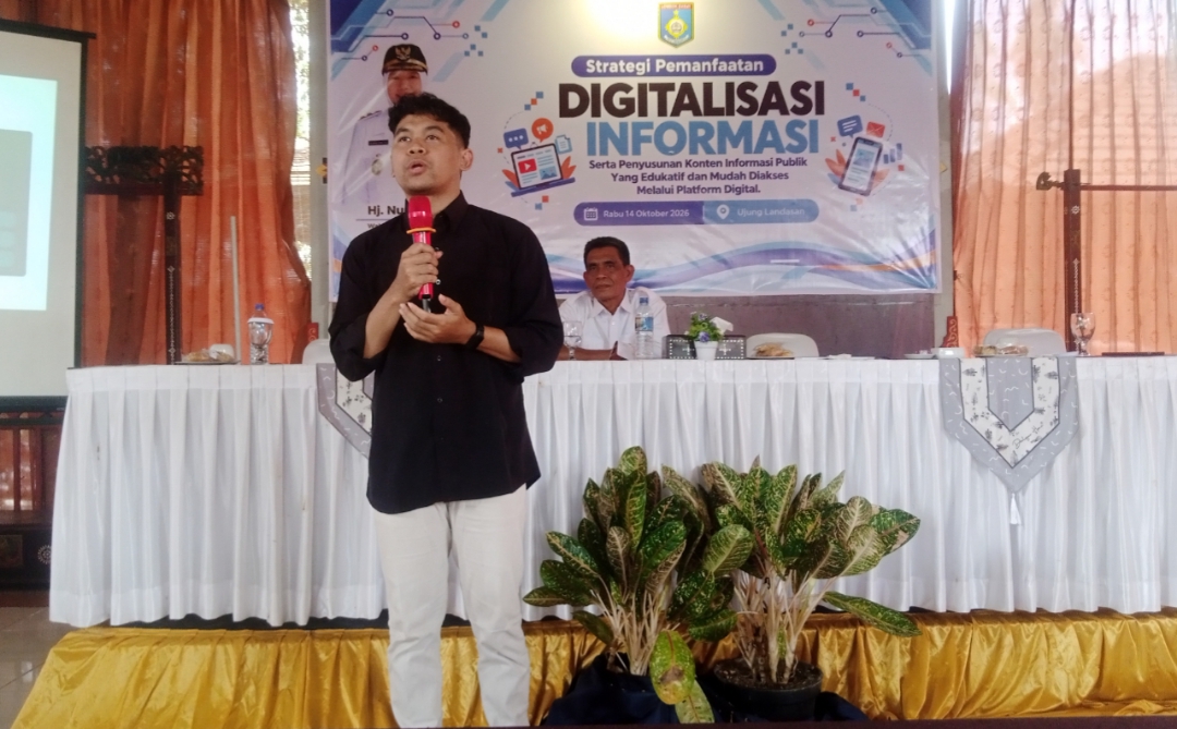 Sesi Tanya Jawab Pelatihan Jurnalistik KIM Lombok Barat Bahas Teknik Editing Video dan Kekuatan Informasi
